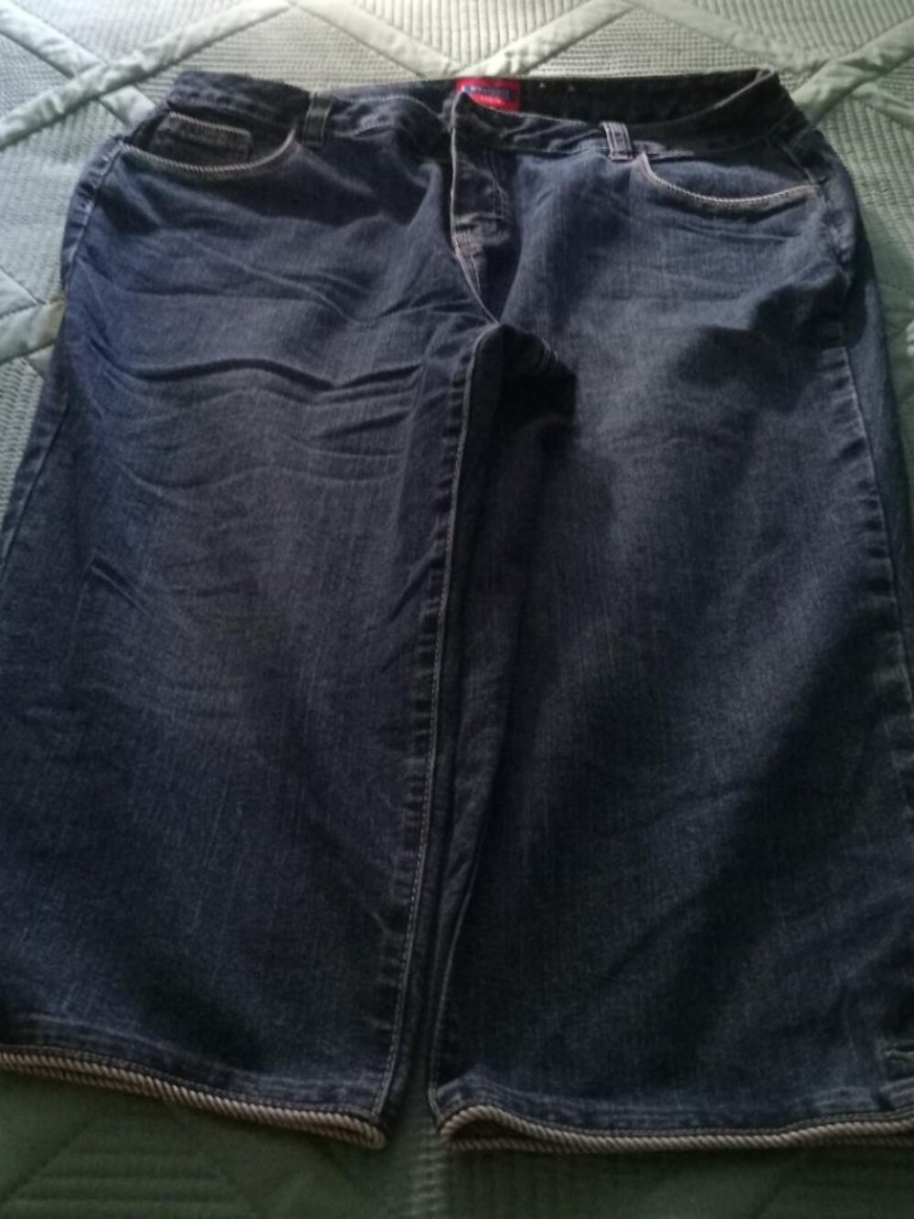 Westport Capri size 16W blue Denim.
